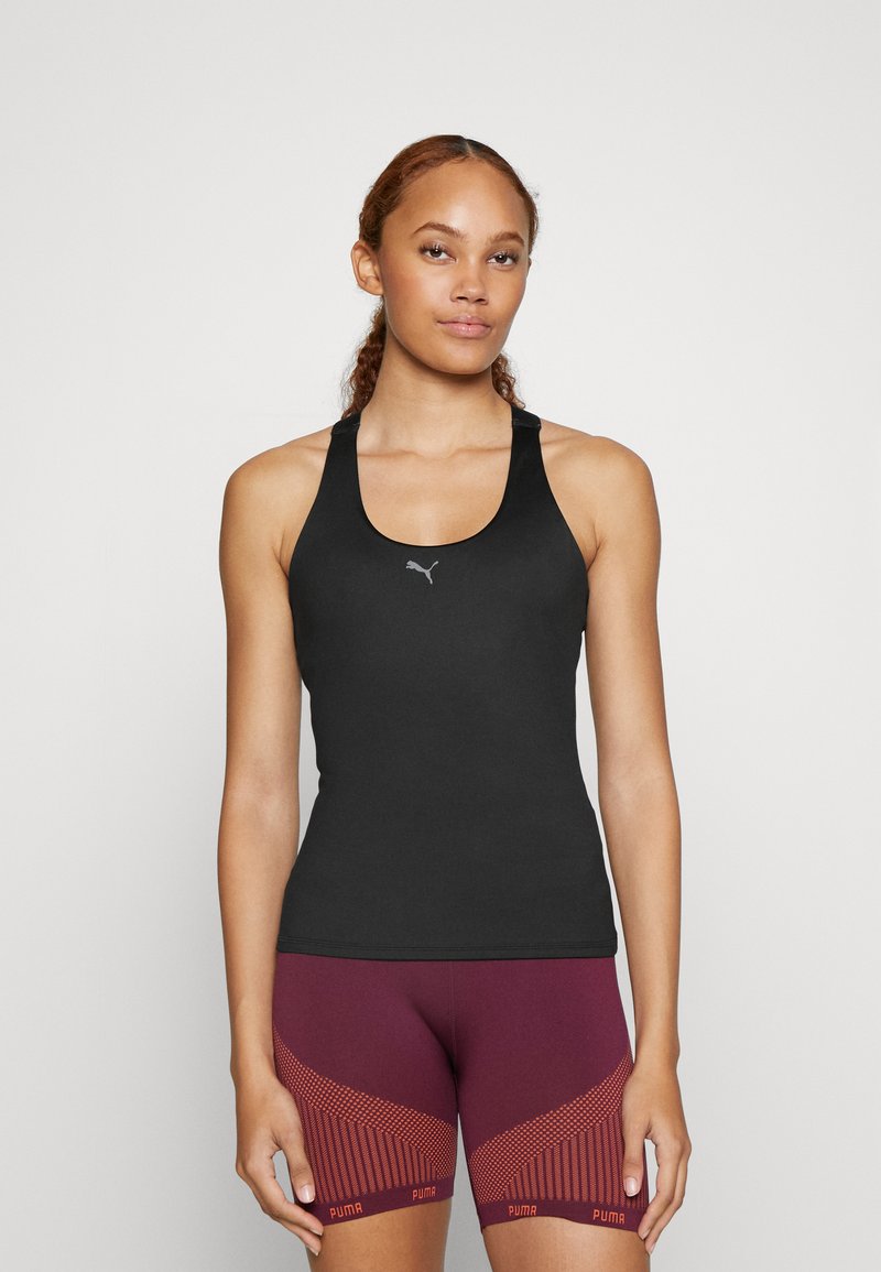 Puma FLAWLESS SCULPT BUILT IN BRA TANK Top black Zalando.ie