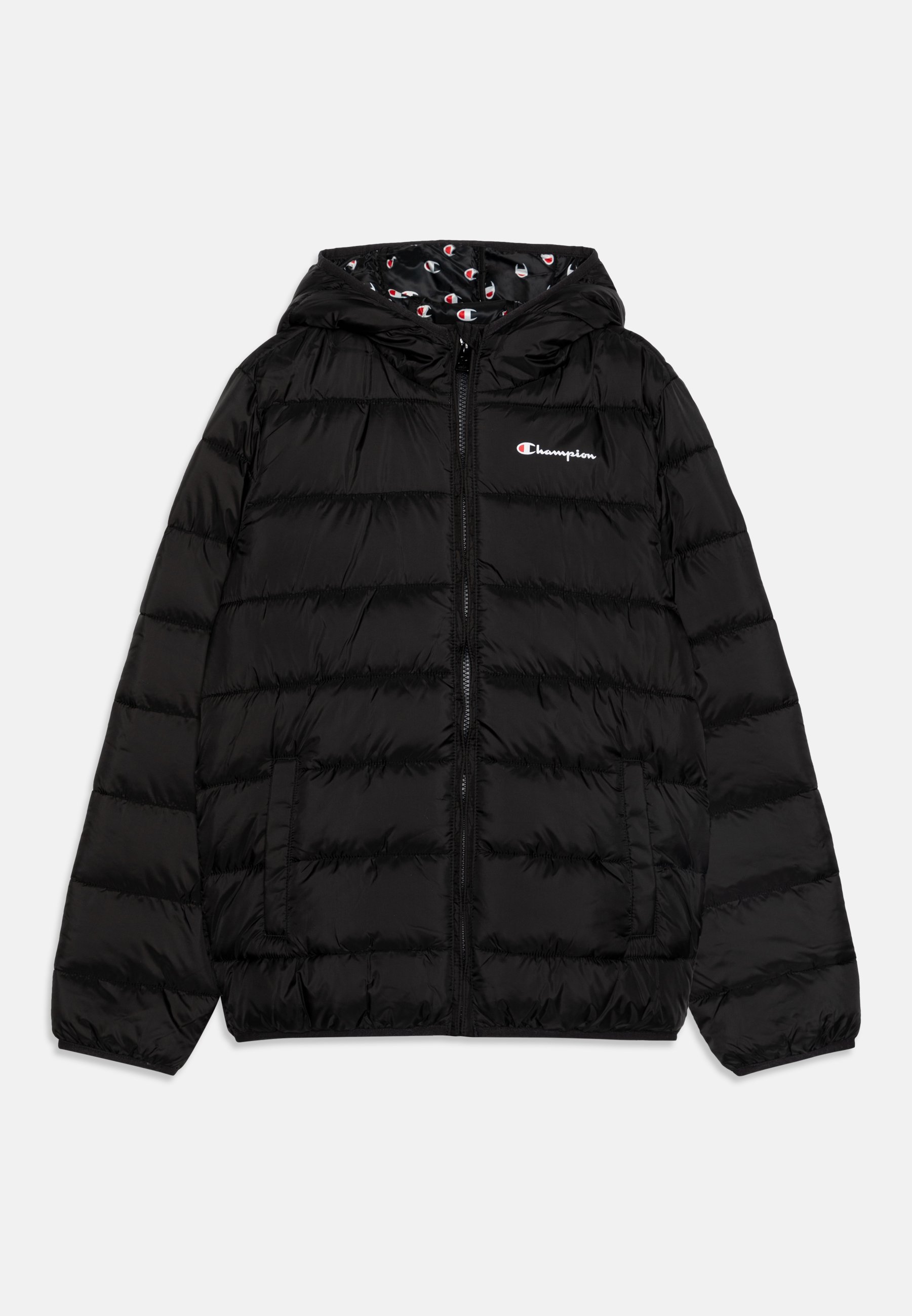 Champion SCRIPT SHOP HOODED CONTRAST SMALL LOGO UNISEX Winter