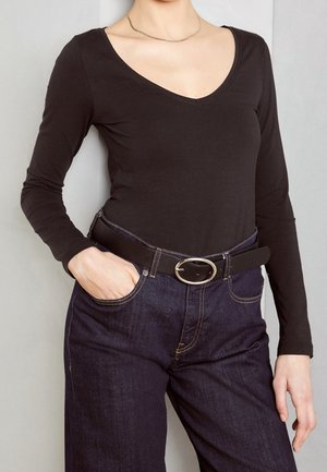 T-shirt à manches longues - black