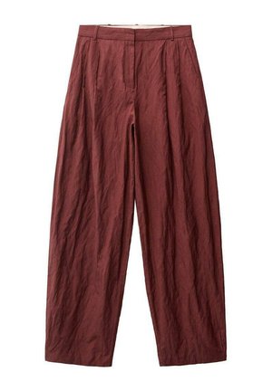 Mango BEETS - Trousers - wine