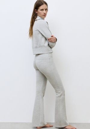 FLARED - Pantalon classique - light grey