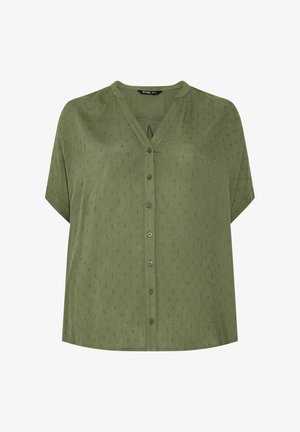 Yours Clothing, PLUS SIZE BLOUSES & SHIRTS - Pusero - khaki