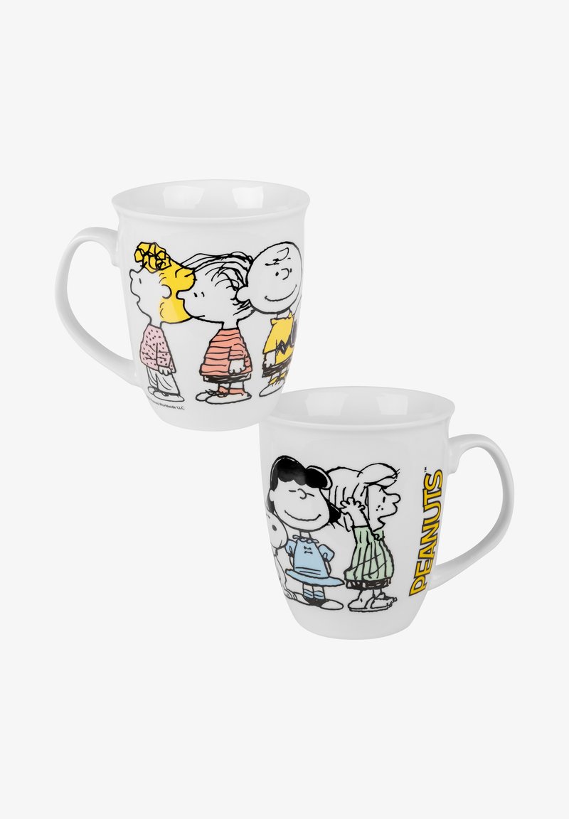 Snoopy THE PEANUTS FAMILY TASSE - SNOOPY TASSE KAFFEETASSE KAFFEEBECHER - Borraccia - weiß