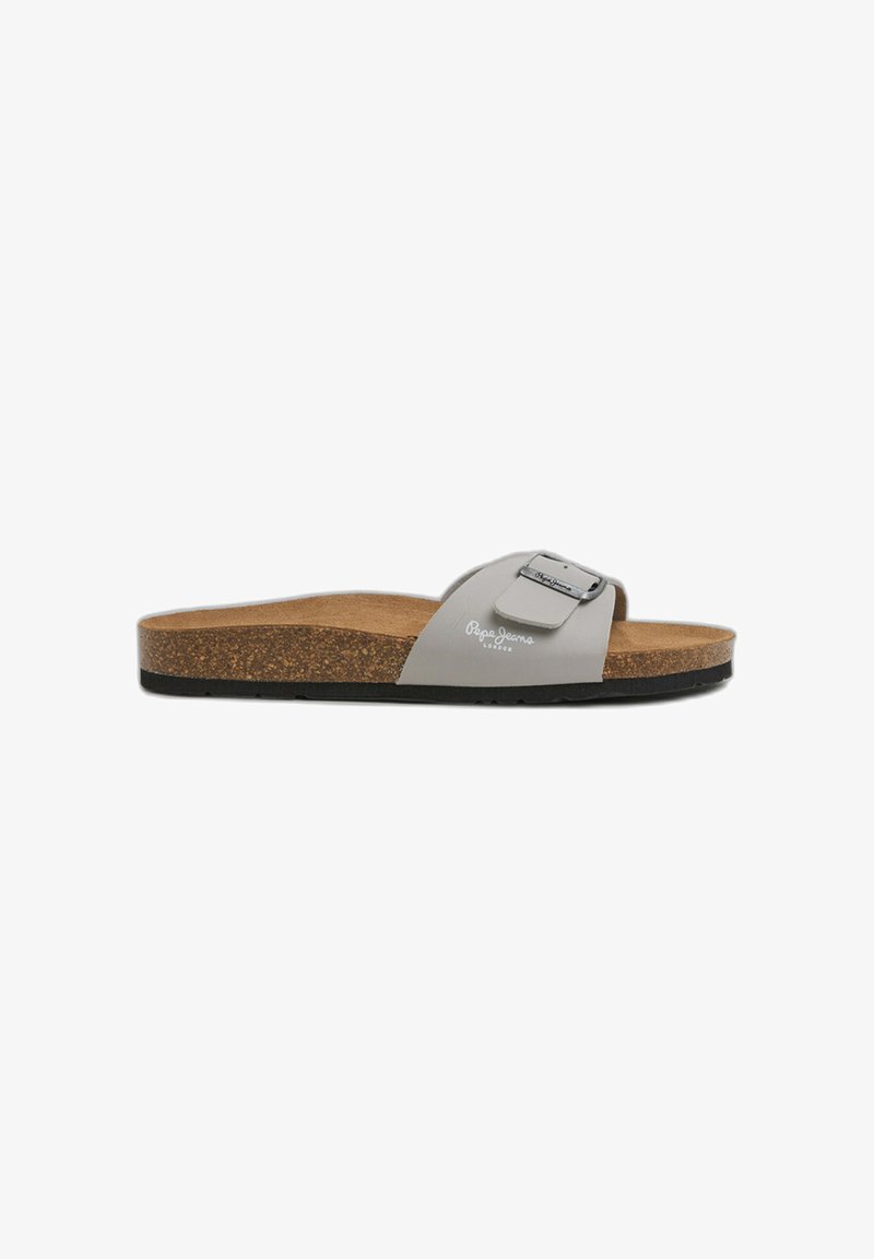 Pepe Jeans SINGLE CHAMPION - Mules - grey