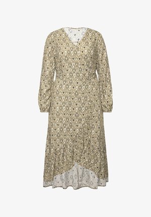 Studio Untold, GRAPHIC PRINT WRAP-LOOK - Vestito casual - palm green