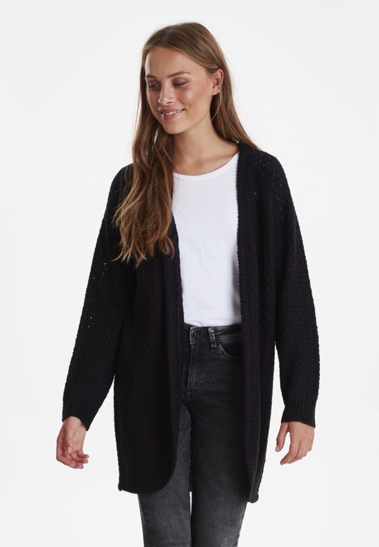 ICHI OLANDA - Cardigan - black 
