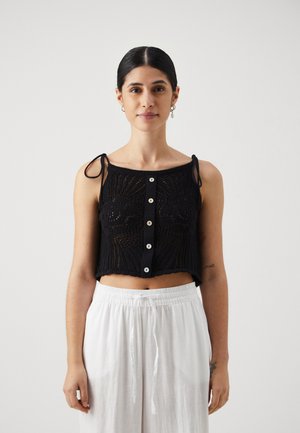 Vero Moda Petite VMSILJA - Top - black