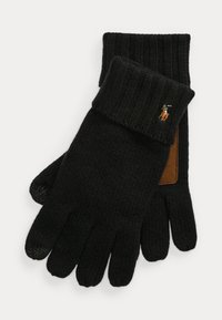 MERINO WOOL TOUCH SCREEN GLOVES - Gloves - black