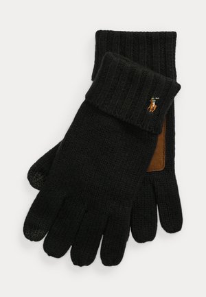 Polo Ralph Lauren MERINO WOOL TOUCH SCREEN GLOVES - Guantes - black