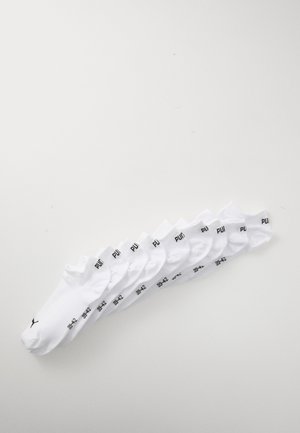 SNEAKER PLAIN UNISEX 9 PACK - Kojinės - white