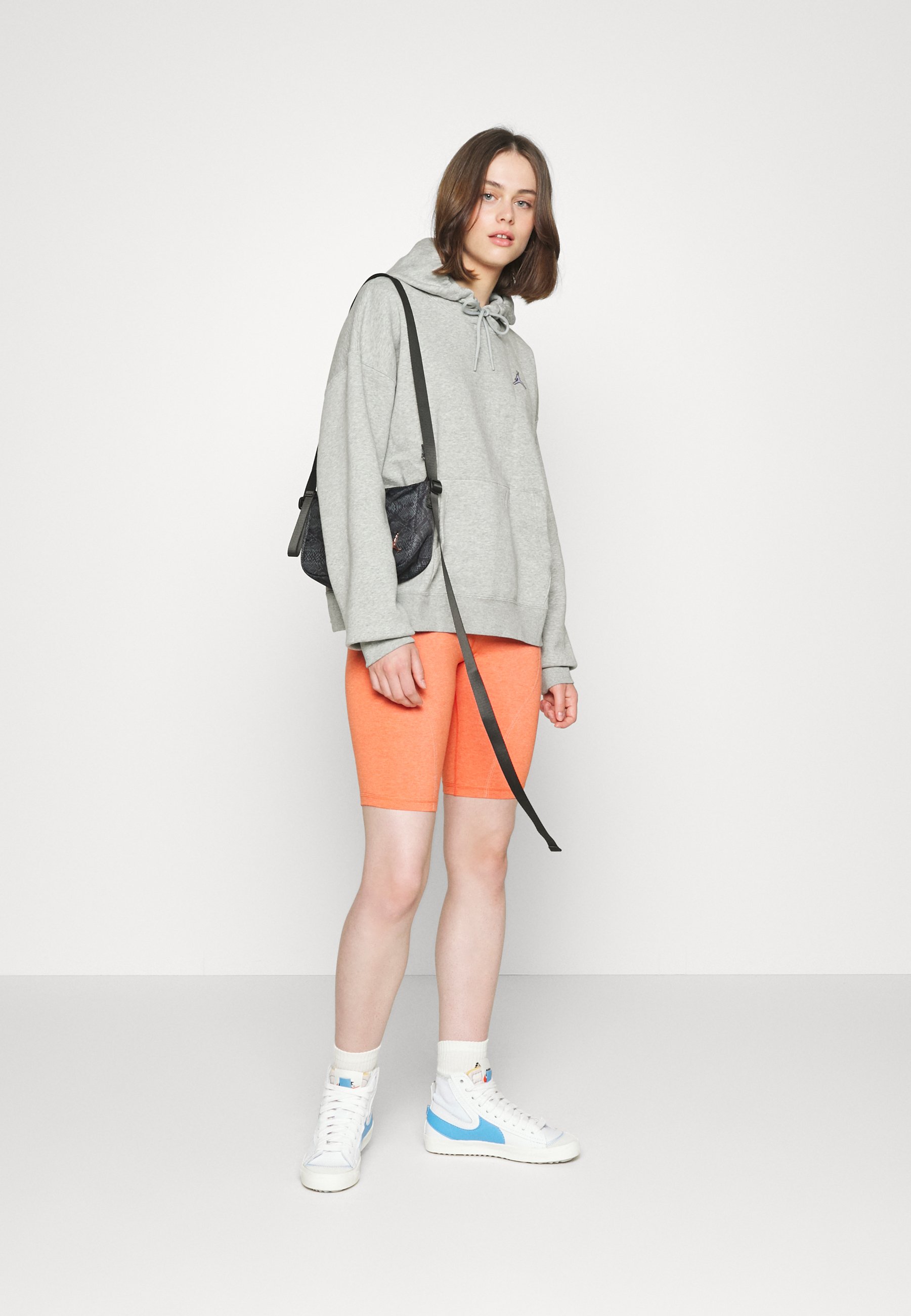 売れ筋商品|||ジョーダン パーカー・スウェットシャツ レディース アウター W J FLIGHT HOODIE CORE - Hoodie - grey heather Jordan W J FLIGHT HOODIE CORE - Hoodie - grey heather/grey