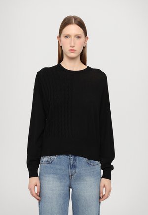 Pullover - black