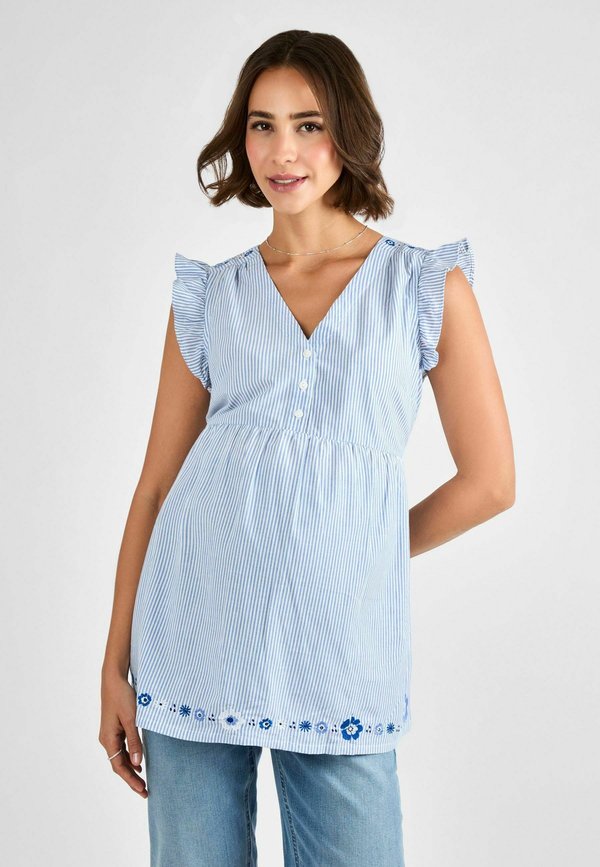 EMBROIDERED STRIPE - Bluse