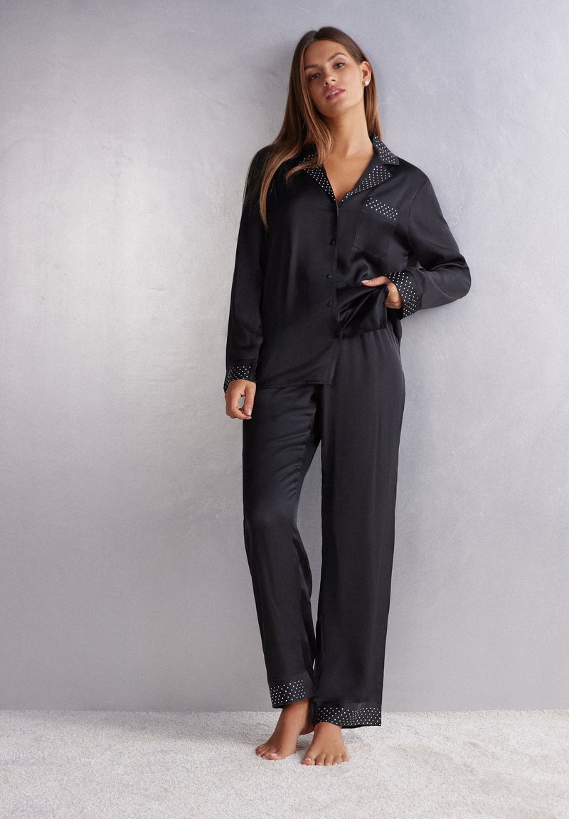 Intimissimi SET SPARKLING NIGHT - Pyjama set - schwarz black 