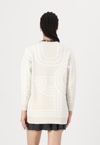 VILA VIPOOJA CARDIGAN - Adīta jaka - beige