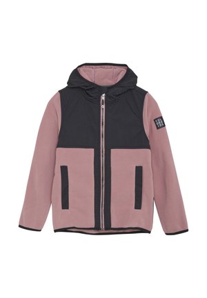 Color Kids W HOOD - Fleecejacke - foxglove