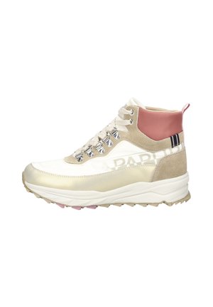 VERTIC - High-top trainers - white beige