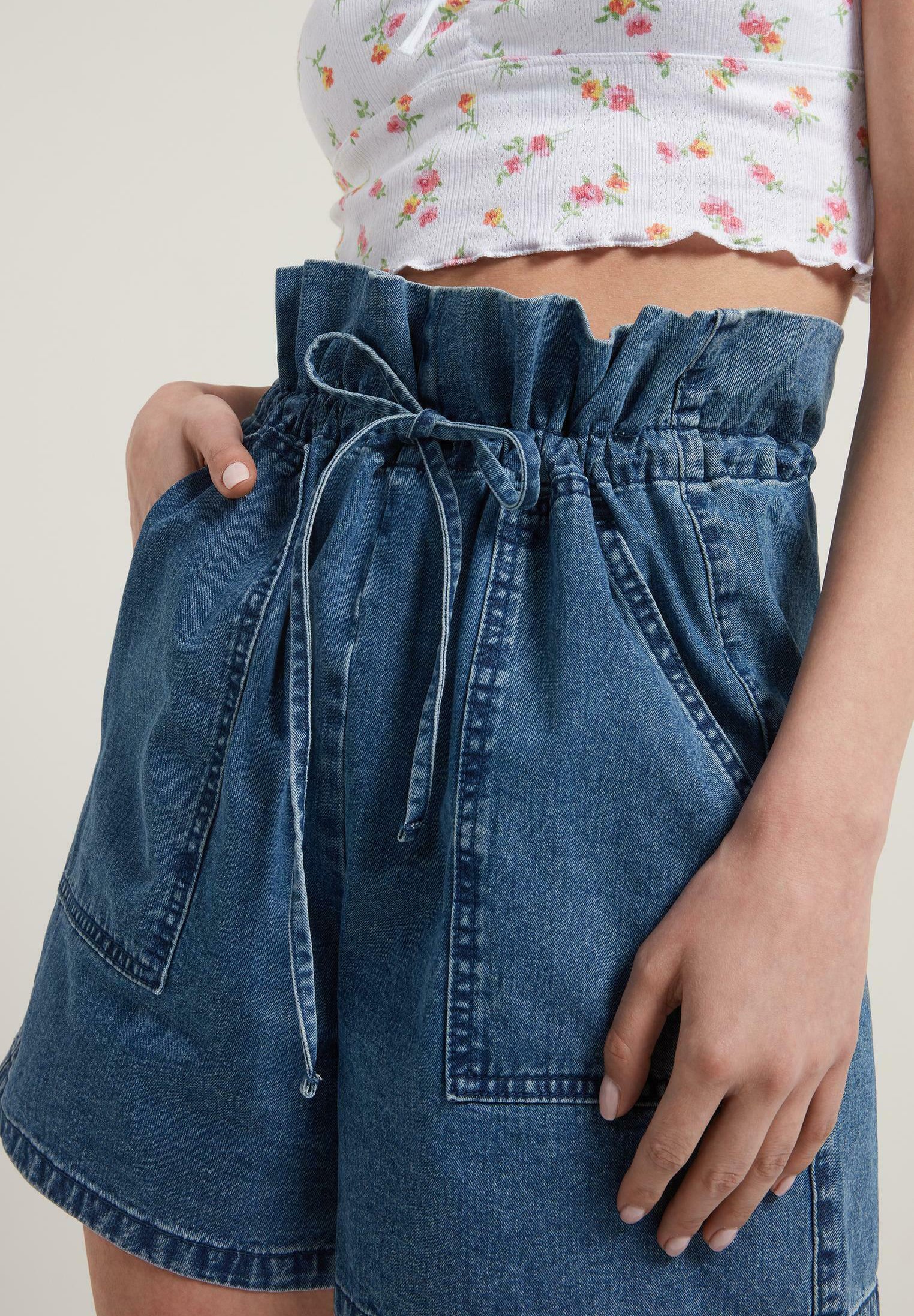 Tezenis Shorts di jeans - blu jeans/blu denim - Zalando