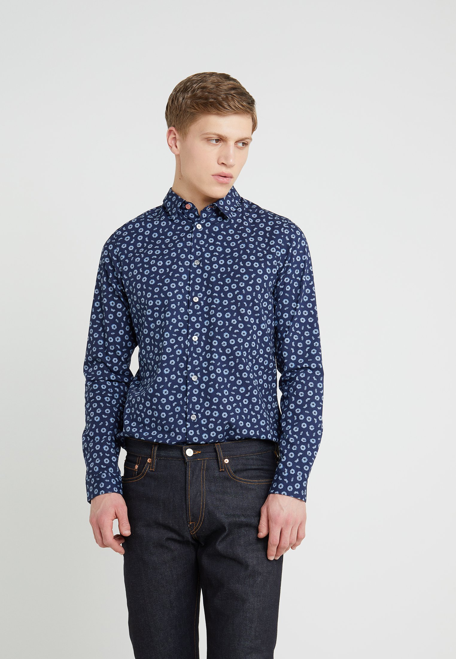 PS Paul Smith MENS SHIRT SLIM FIT Skjorte dark navy PS Paul Smith MENS SLIM FIT - Skjorte - dark blue