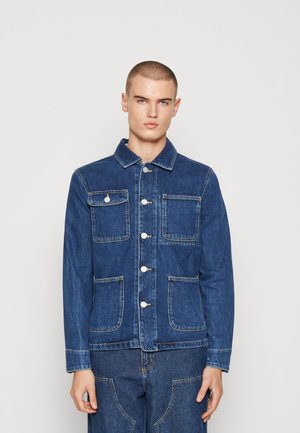 JJIBENJI JJJACKET - Spijkerjas - blue denim