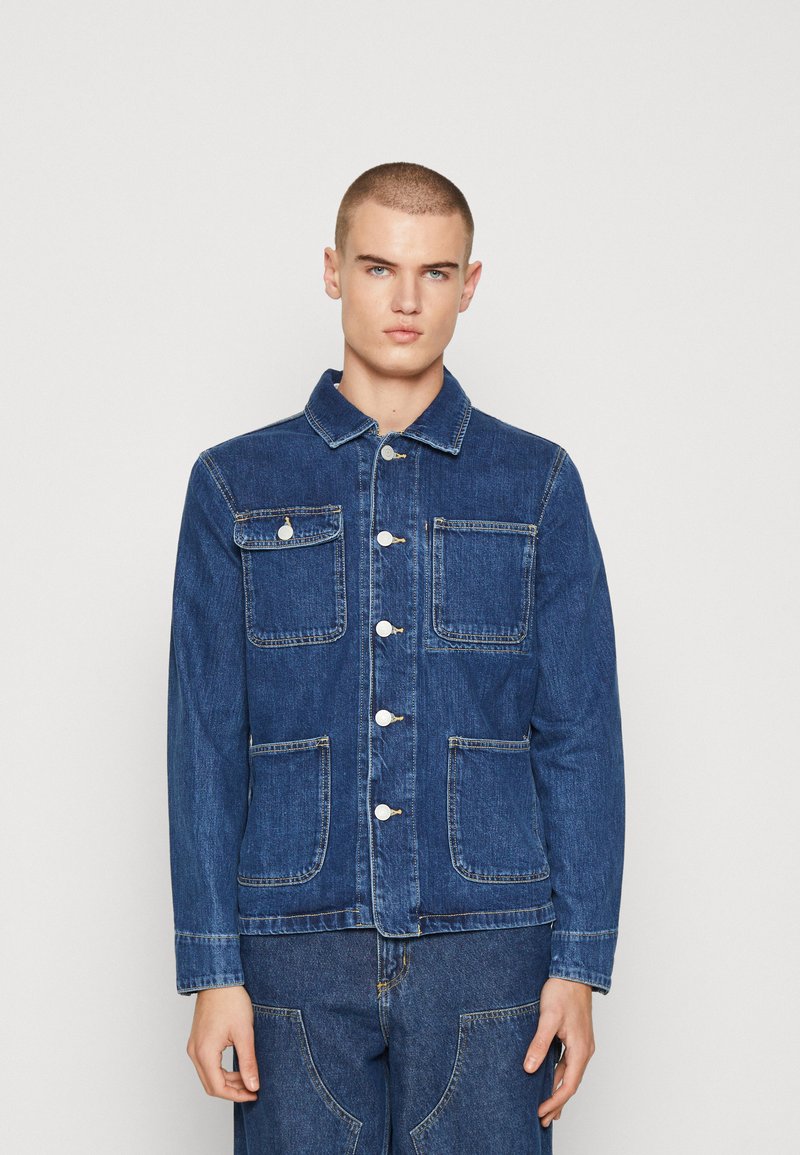 Jack & Jones JJIBENJI JJJACKET - Denim jacket - blue denim - Zalando.de