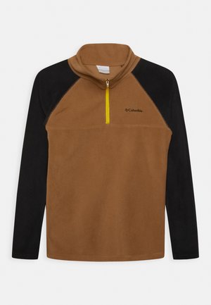 GLACIAL™ HALF ZIP UNISEX - Fleecetröja - delta black