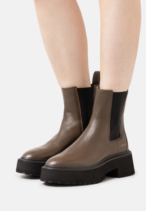 Copenhagen Studios, Bottines à plateau - khaki