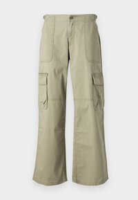 BAGGY CARGO - Tygbyxor - vetiver