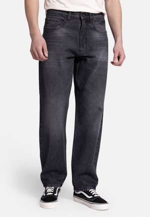 Relaxed fit -farkut - dark grey