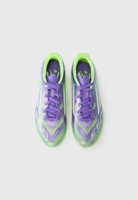 adidas Performance F50 LEAGUE UNISEX - Fotbollsskor till hårt underlag - purple rush/white/lucid lemon