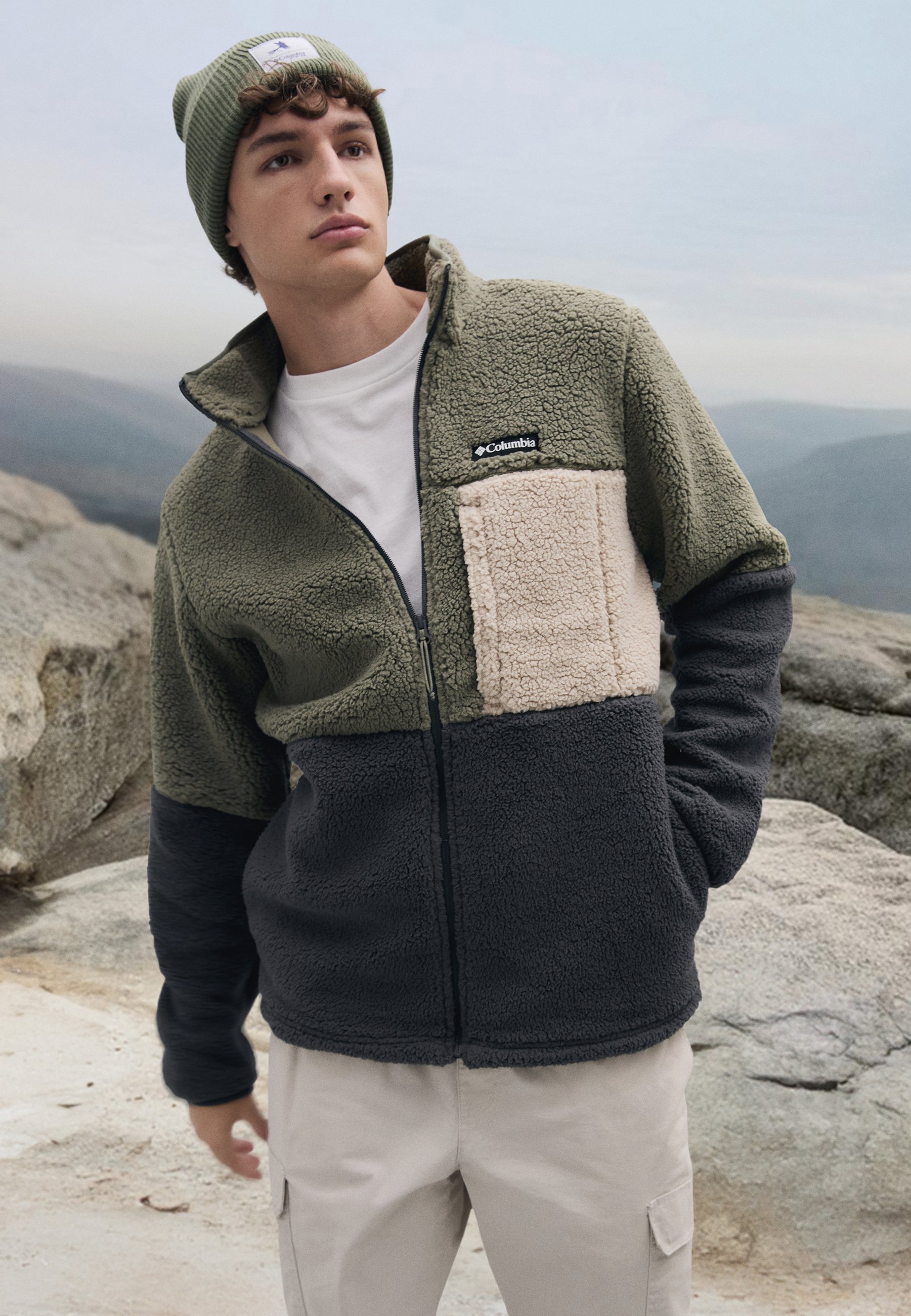 Polar Mountainside Chalecos Hombre Forro Polar Chaleco Polar De