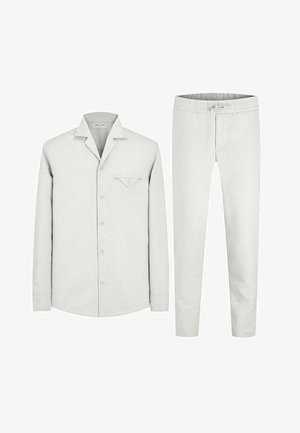 FRILIVIN ENSEMBLE MANCHES LONGUES - Pantalon classique - blanc