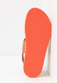GANT MIDVILLE  - Platform sandals - cognac/coral