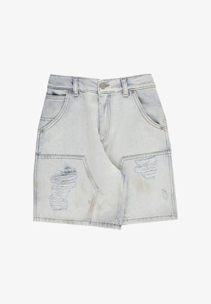 MM6 Maison Margiela, UNISEX - Shorts di jeans - celeste