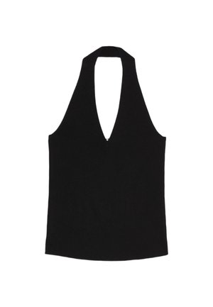 HALTER NECK - Débardeur - black