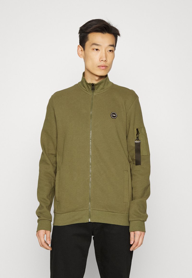 Petrol Industries Camisola com fecho - dusty army