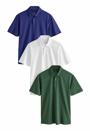 THREE PACK - Polokošeľa - blue white green