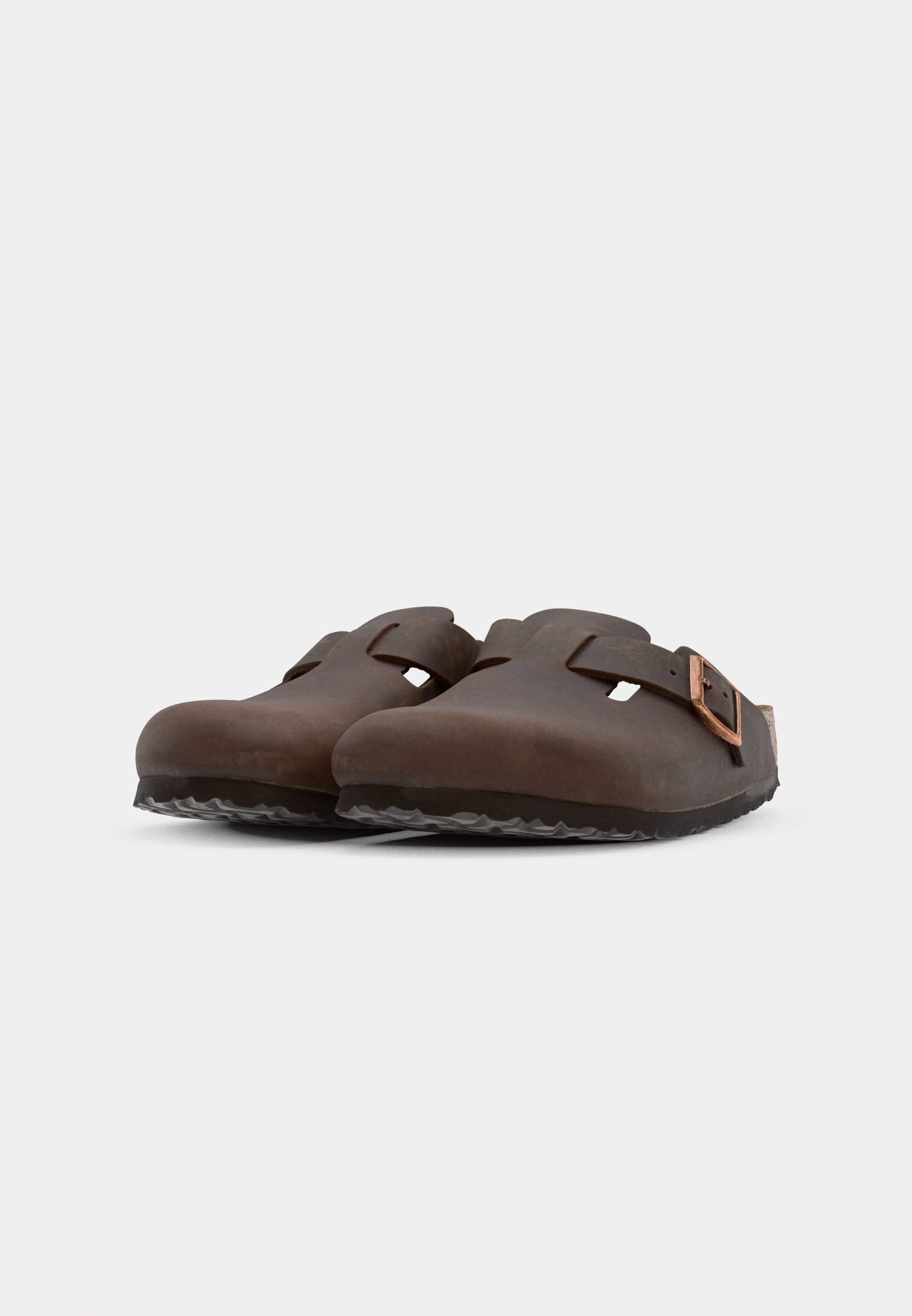 靴 BIRKENSTOCK BOSTON 38 narrow Birkenstock BOSTON LEVE BRAIDED NARROW - Papuci de casă - taupe