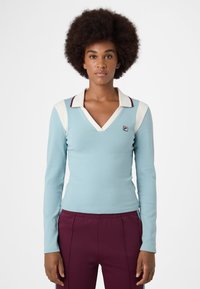 Fila ADRIANO JOHNNY COLLAR - Poloshirt - tourmaline-egret