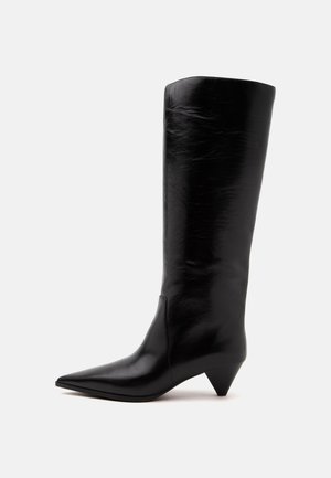 MICHAEL Michael Kors, JAYLA KITTEN BOOT - Botas - black