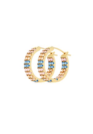OHRRINGE PANSY - Boucles d'oreilles - light gold-coloured