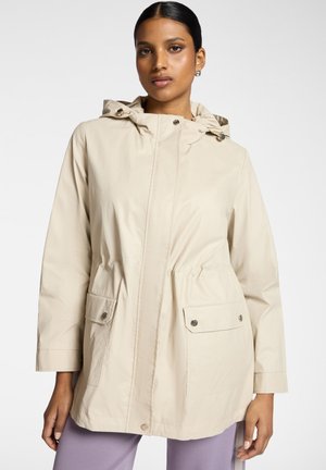 CON CAPPUCCIO - Parka - beige