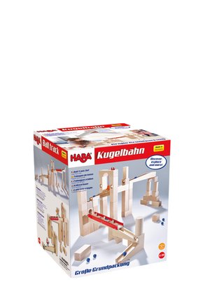 KULLERBÜ UND ERWEITERUNGEN - Holzspielzeug - kugelbahn-bausatz