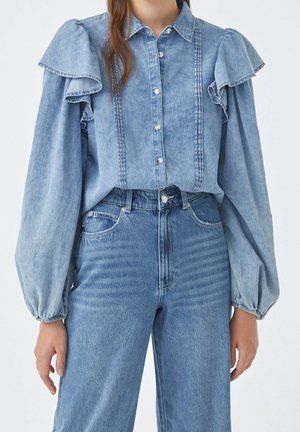 PULL&BEAR Chemisier - blue-grey