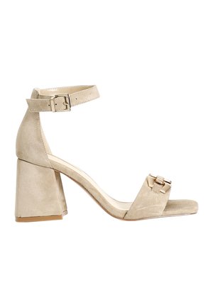Sandali con tacco - beige