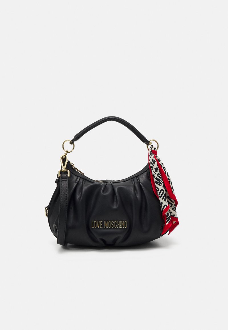 Cuero Bolso De Mano Baguette Moschino Bolso De Mano Baguette