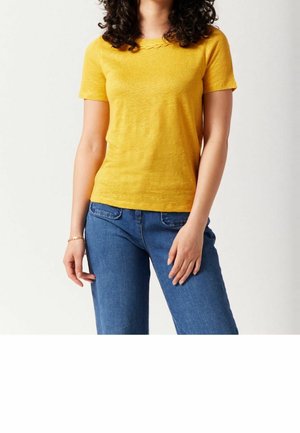 Printtipaita - yellow