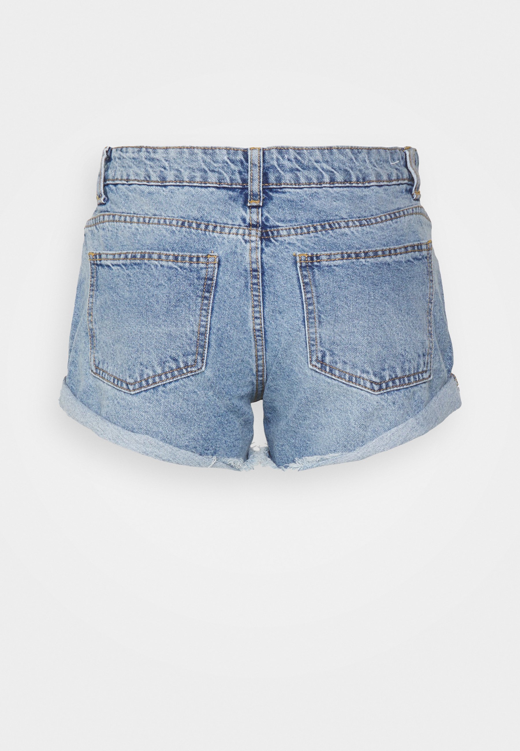MID RELAXED - Denim shorts - byron blue 