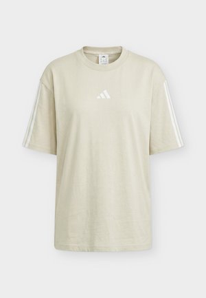 adidas Sportswear, ESSENTIALS 3 STRIPES BOYFRIEND  - T-shirts print - alumina/white