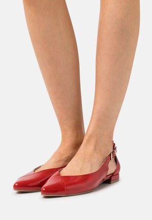 Marco Tozzi, Ballerines - red